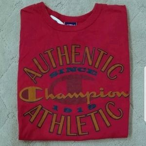 Vtg 90's Men's Champion Brand Authentic Tee